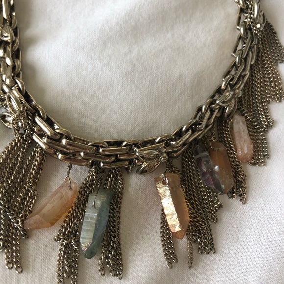 Anthropologie crystal necklace - Picture 3 of 4